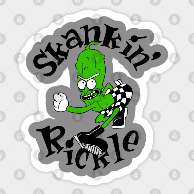 90s Skankin' Pickle Sticker by Honocoroko